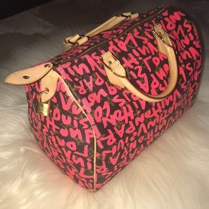 Louis Vuitton Speedy 30 Graffiti Edition